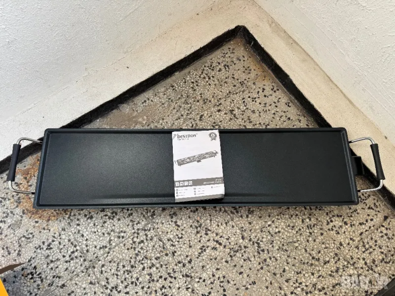 Електрическа Скара BESTRON ABP604 XXL, 1800 W, Незалепващо Покритие, 90.5 см x 23.7 см!, снимка 1