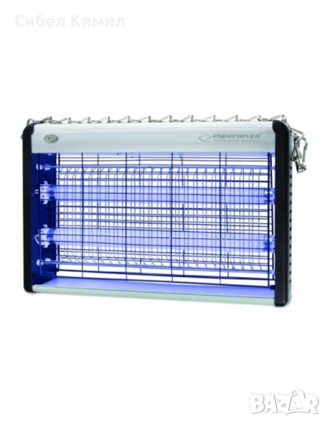 
Лампа против насекоми UV Esperanza EHQ006 Hunter, 20W, 38,5х7,5х25см., 2 ГОДИНИ ГАРАНЦИЯ, снимка 1