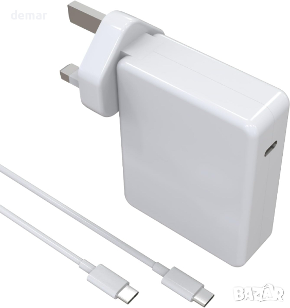 140W USB C зарядно за MacBook Air/Pro, Apple iPad/лаптоп/телефон, снимка 1