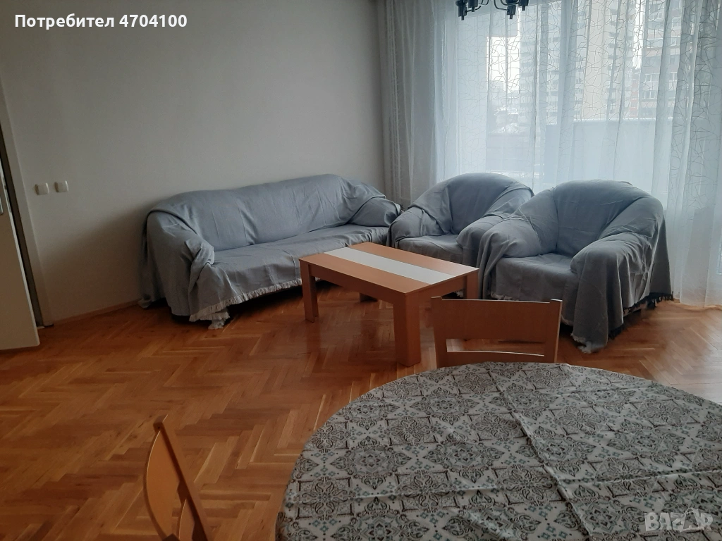 Дава под наем 2-стаен в ж.к. Гео Милев, снимка 1