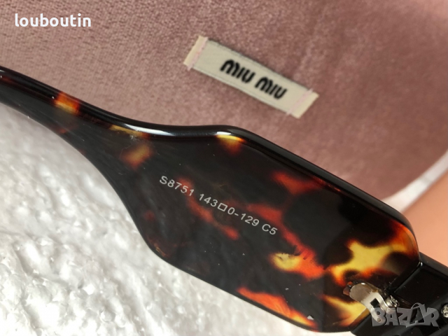 Miu 2021 слънчеви очила с лого, снимка 11 - Слънчеви и диоптрични очила - 36333093