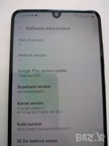 SAMSUNG GALAXY A41 64GB две SIM карти, снимка 6 - Samsung - 53845372