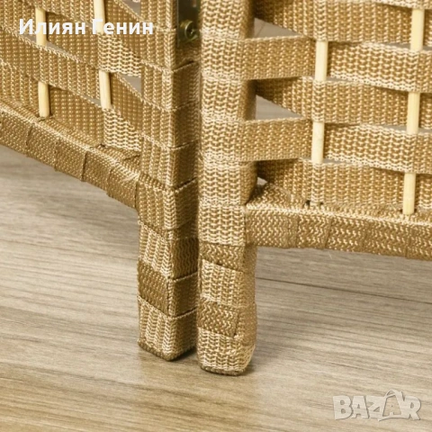 HOMCOM 4-частичен разделител за стая, снимка 8 - Паравани - 53465743