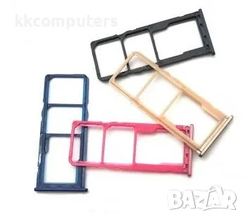 SIM / MicroSD държач /Златен/ за Samsung M10 / M105 Баркод : 114453