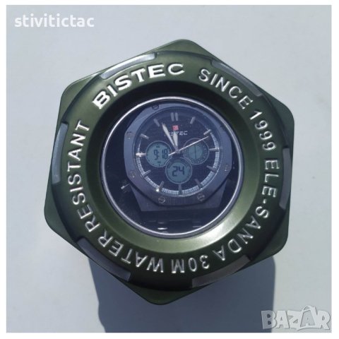 Часовник BISTEC-  Червен Ново. безплатна доставка., снимка 3 - Мъжки - 29460806