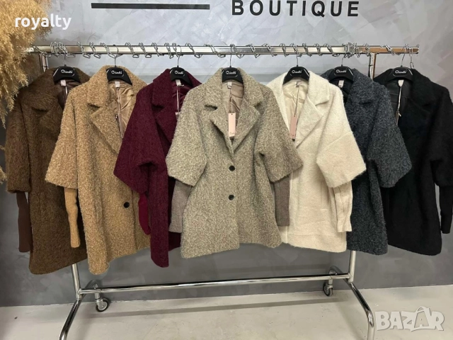 Дамски Елегантни Палта Различни Цветове 