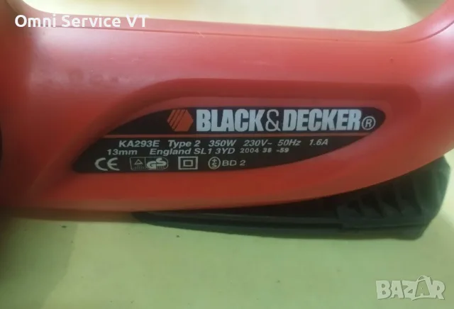 Електрическа пила / мини лентов шлайф Black and Decker , снимка 8 - Шлайфмашини - 56215970