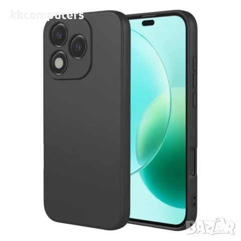 Силиконов кейс iPaky матиран, За Honor 400 Lite, Черен