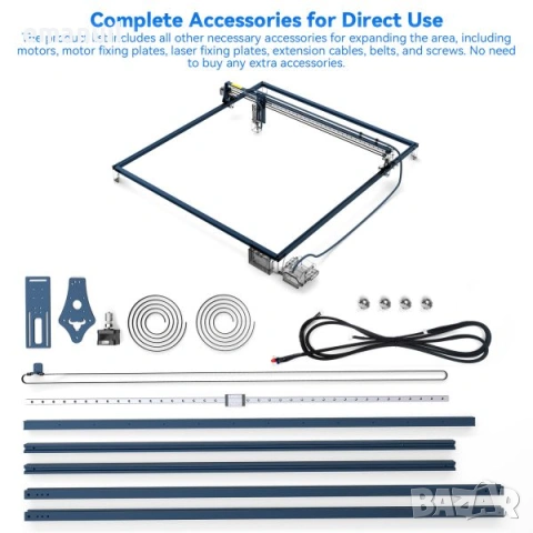 Удължители X/Y ос ATOMSTACK SCULPFUN Fiber laser CNC лазер лазерно гравиране, снимка 6 - Други машини и части - 36524589