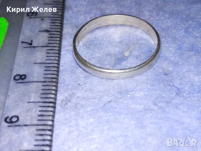 Стара сребърна фина халка пръстен висока проба сребро майсторска изработка 38271, снимка 9 - Антикварни и старинни предмети - 40935129