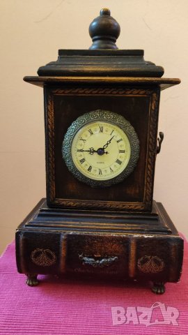 Настолен ретро часовник. , снимка 2 - Антикварни и старинни предмети - 39701739