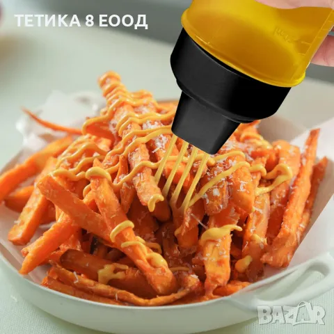 Комплект 3 бутилки за сос, дресинг, 350 мл., снимка 7 - Аксесоари за кухня - 49748343