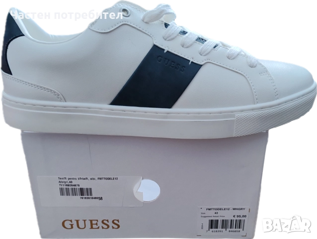 Мъжки кецове Guess , снимка 5 - Кецове - 52094866