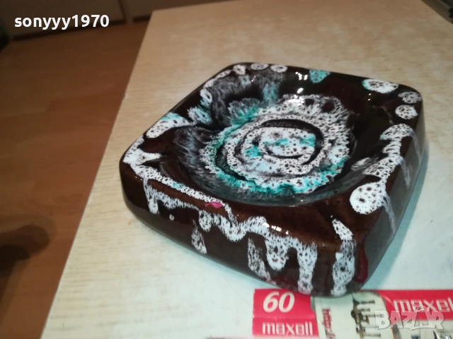 ПЕПЕЛНИК-ГОЛЯМ КЕРАМИКА 0111252021, снимка 4 - Антикварни и старинни предмети - 52258436