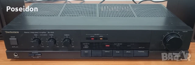 Усилвател Technics SU-500, снимка 2 - Ресийвъри, усилватели, смесителни пултове - 50796009