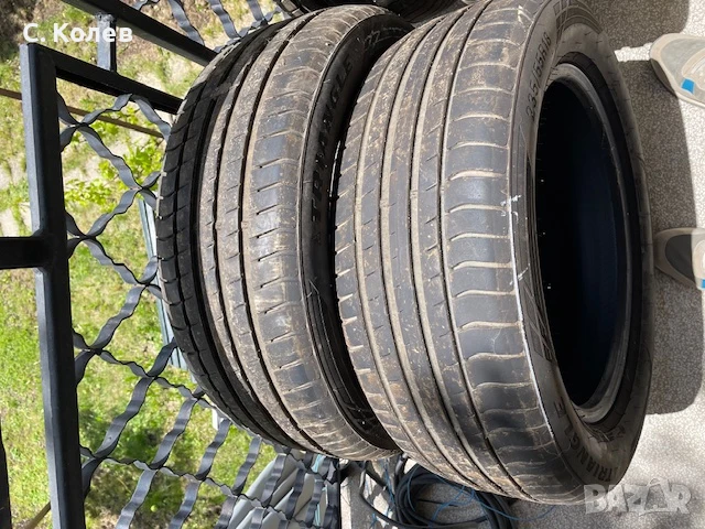 4 БРОЯ ЛЕТНИ ГУМИ TRIANGLE EFFEX SPORT 235/55/18 DOT 3822, снимка 14 - Гуми и джанти - 50497876