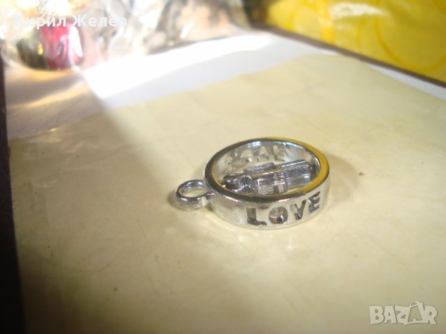 СТОМАНЕН ЛЮБОВЕН АРТ РАЗДВИЖЕН ФЕШЪН МЕДАЛЬОН 24797