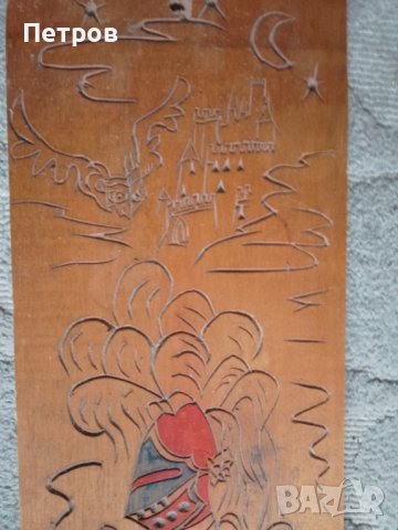 картина дървено пано  66/19 см, снимка 2 - Картини - 44366376