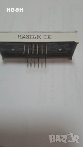 Светодиоден индикатор HS420561K-C30, снимка 3 - Друга електроника - 52438573