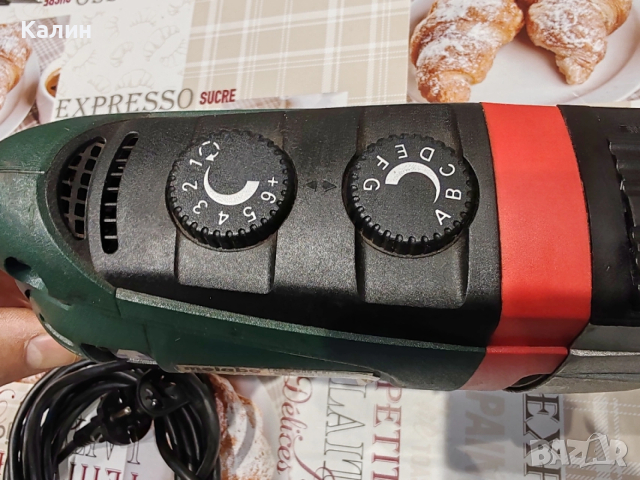 Metabo sbe 850 impulse двускоростна ударна бормашина. , снимка 4 - Бормашини - 53050357