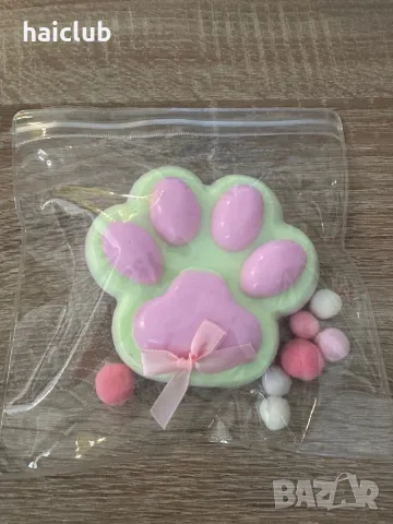 Котешки лапички таба Скуиши/Скуиши лапички/Cat Paw Taba Squishy, снимка 12 - Образователни игри - 48712579