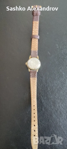 Bergana - механичен дамски часовник с ръчно навиване - Incabloc  - неработещ за профилактика, снимка 3 - Дамски - 53795829