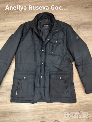 Мъжко тъмно синьо яке на марката Teodor размер М/L