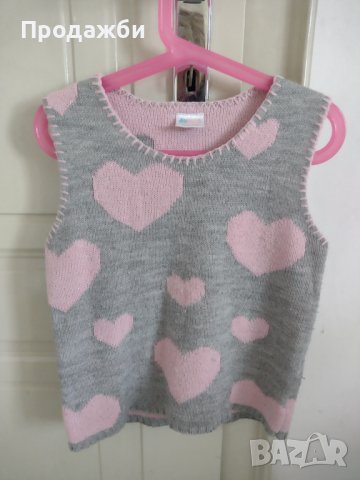 Лот детски трикотажни пуловерчета без ръкави - 3 бр. за 2.95 лв.!!!, снимка 4 - Детски пуловери и жилетки - 40230868