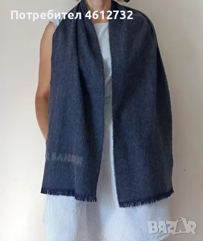 Дамски шал Jil Sander, снимка 2 - Шалове - 55978672