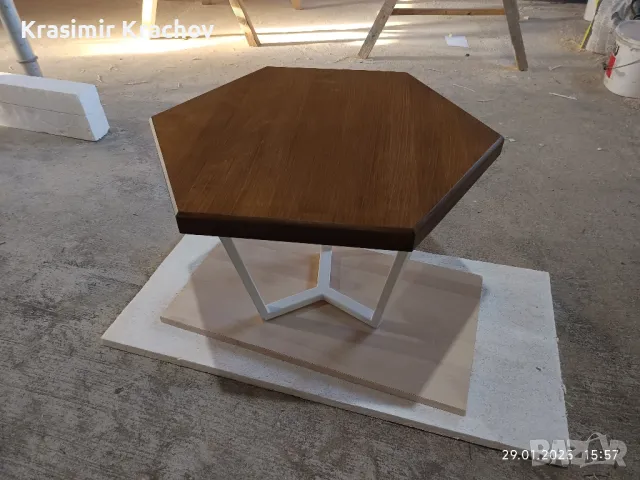 Холна маса хексагон, снимка 1