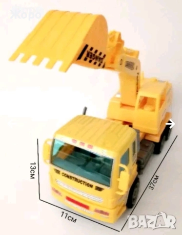 Детски камион самосвал с звук и светлина с дистанционно волан 667110, снимка 14 - Коли, камиони, мотори, писти - 48412029