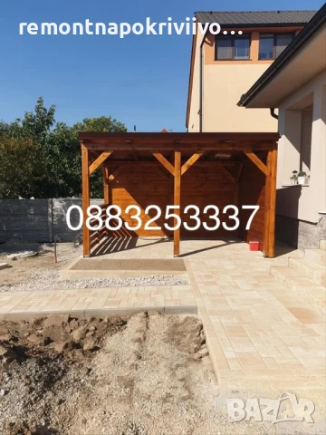 Дървени навеси Горубляне, снимка 6 - Ремонти на къщи - 50945858