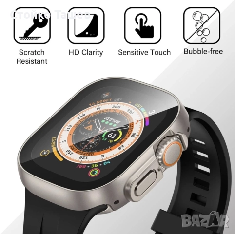 Протектори за Apple Watch Ultra 49mm, снимка 6 - Фолия, протектори - 52236798