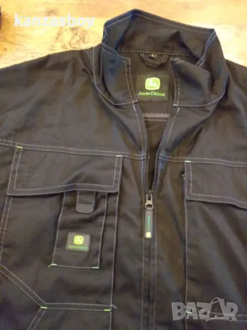 john deere - мъжко работно яке КАТО НОВО L, снимка 7 - Якета - 48935683
