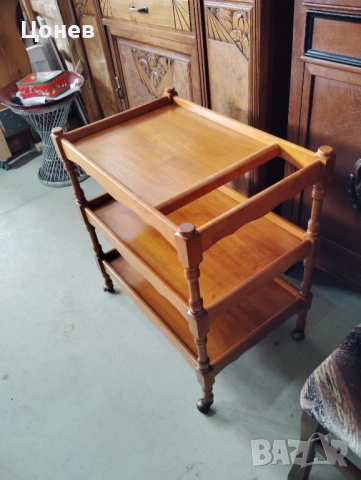 Количка за сервиране, снимка 3 - Маси - 53369698