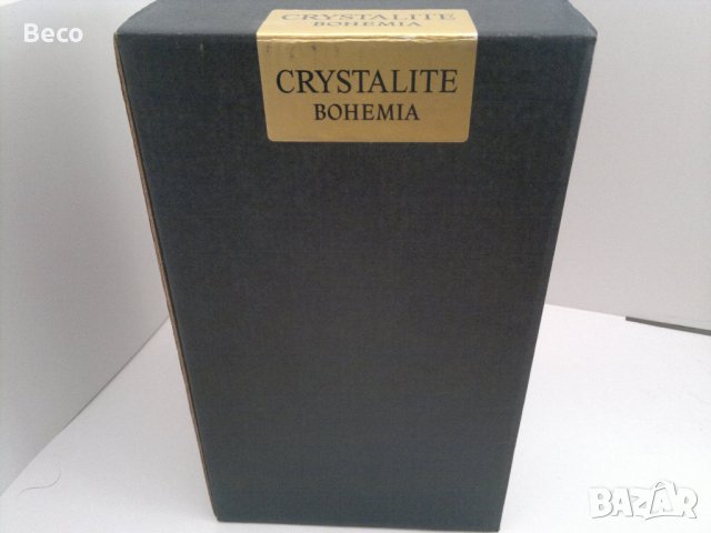 кристална ваза Бохемия, снимка 3 - Вази - 40036835