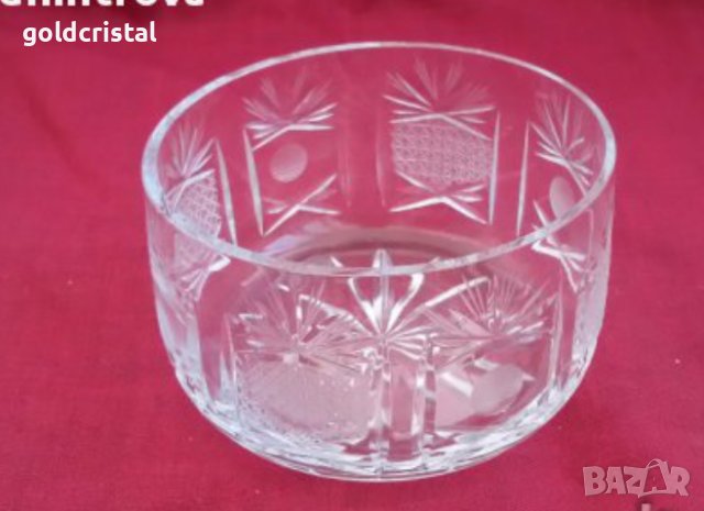  кристални чаши , снимка 7 - Антикварни и старинни предмети - 26819794