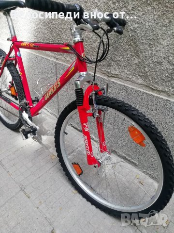 велосипед колело Genesis 26цо 21ск shimano преден амортисьор много запазено внос от Германия , снимка 3 - Велосипеди - 41021357