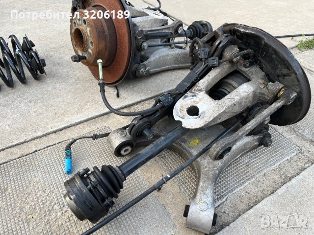 Носач , шенкел главина , полуоска  пружини амортисьор за БМВ Х5 Е53, снимка 4 - Части - 41639993