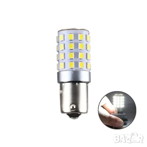 Paolo LED крушки P21W BA15S 12V 2 броя, снимка 3 - Аксесоари и консумативи - 55864922