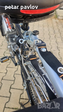 Колело с мотор + Ремарке, снимка 5 - Велосипеди - 53746641