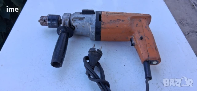 Дрелка НОМЕР 23. Schmalkalda. 500W. Мах Ф13мм. 1100 и 4400 обор/мин. РАБОТЕЩА. Внос от Германия., снимка 7 - Бормашини - 50899962