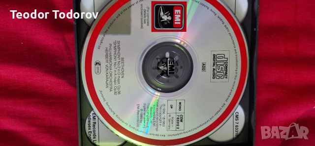 CD диск Bethoven 9 simphoni, снимка 8 - CD дискове - 44747617