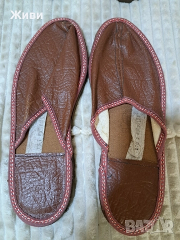 Нови кожени чехли!, снимка 6 - Мъжки чехли - 51659377