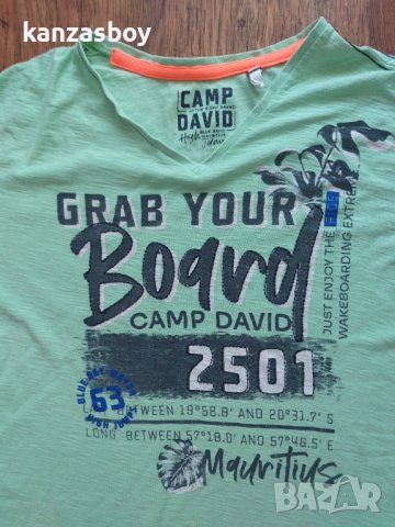 camp david - страхотна мъжка тениска