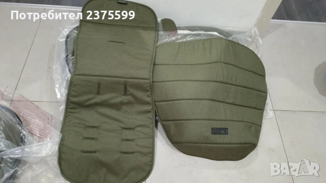 Kомбинирана количка 2 в 1 Moon Clicc Moss Green Melange, снимка 4 - Детски колички - 53535833