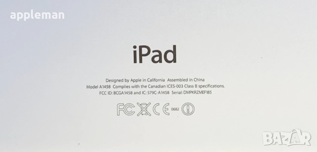 Apple iPad 4th generation silver 9.7 WiFi A1458 16GB, снимка 7 - Таблети - 52202956
