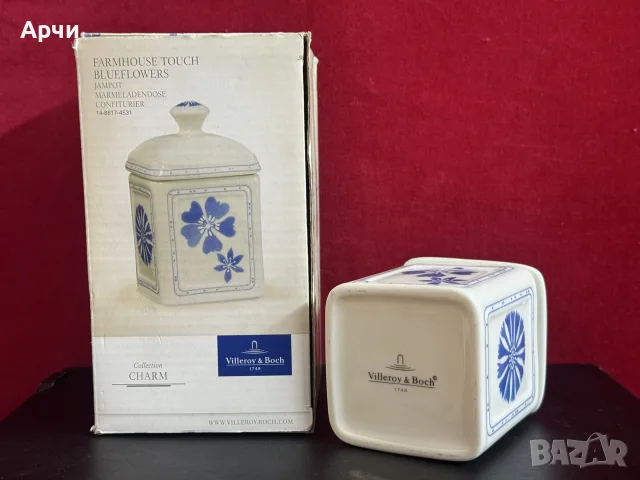 Порцеланово бурканче -Villeroy &Boch, снимка 3 - Сервизи - 55750854