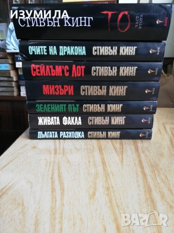 Книги на Стивън Кинг 