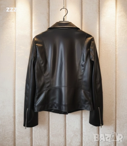 Дамско кожено яке MOHITO, снимка 2 - Якета - 52920242